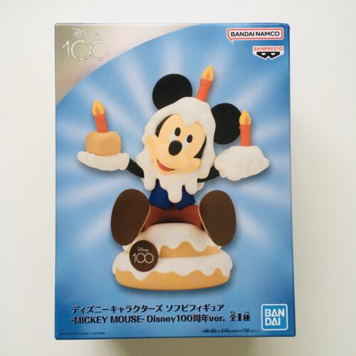 ディズニー ソフビフィギュア ミッキーマウス 100周年 ver. フィギュア Disney Mickey Mouse 100th anniversary Figure