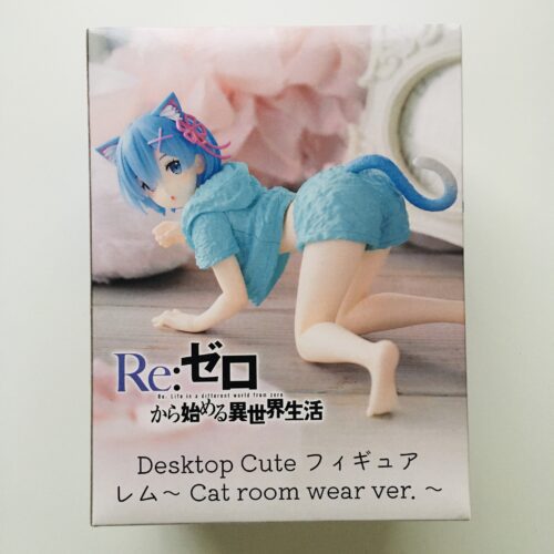 Re:ゼロから始める異世界生活 Desktop Cute フィギュア レム Cat room wear ver. Re:ZERO REM Figure