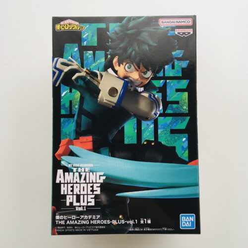 緑谷出久 僕のヒーローアカデミア THE AMAZING HEROES PLUS vol.1 フィギュア My Hero Academia Izuku Midoriya Figure