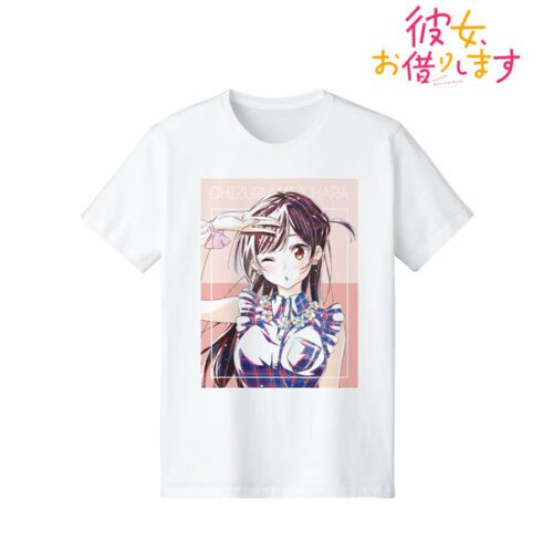 TVアニメ『彼女、お借りします』水原千鶴 Ani-Art 第2弾 Tシャツ メンズ アルマビアンカ Rent-A-Girlfriend Chizuru Mizuhara T-shirt Men arma bianca