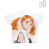 あの日見た花の名前を僕達はまだ知らない。安城鳴子 Ani-Art aqua label フルグラフィックTシャツ ユニセックス アルマビアンカ Anohana：The Flower We Saw That Day Naruko Anjo T-shirt Unisex arma bianca