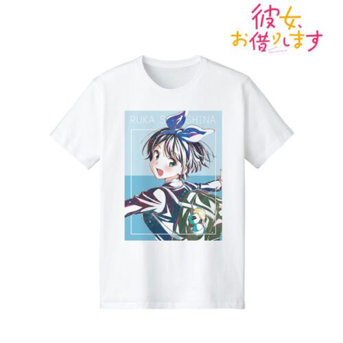 TV animation Rent-A-Girlfriend Ruka Sarashina Ani-Art Vol.2 T-shirt Women arma bianca